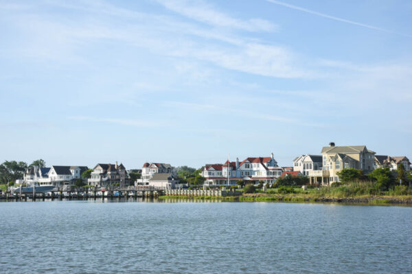 Homes Along The Harbor