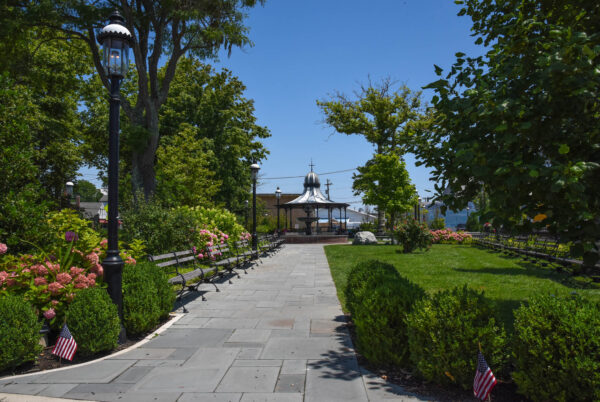 Heading To The Fountain at Rotary Park