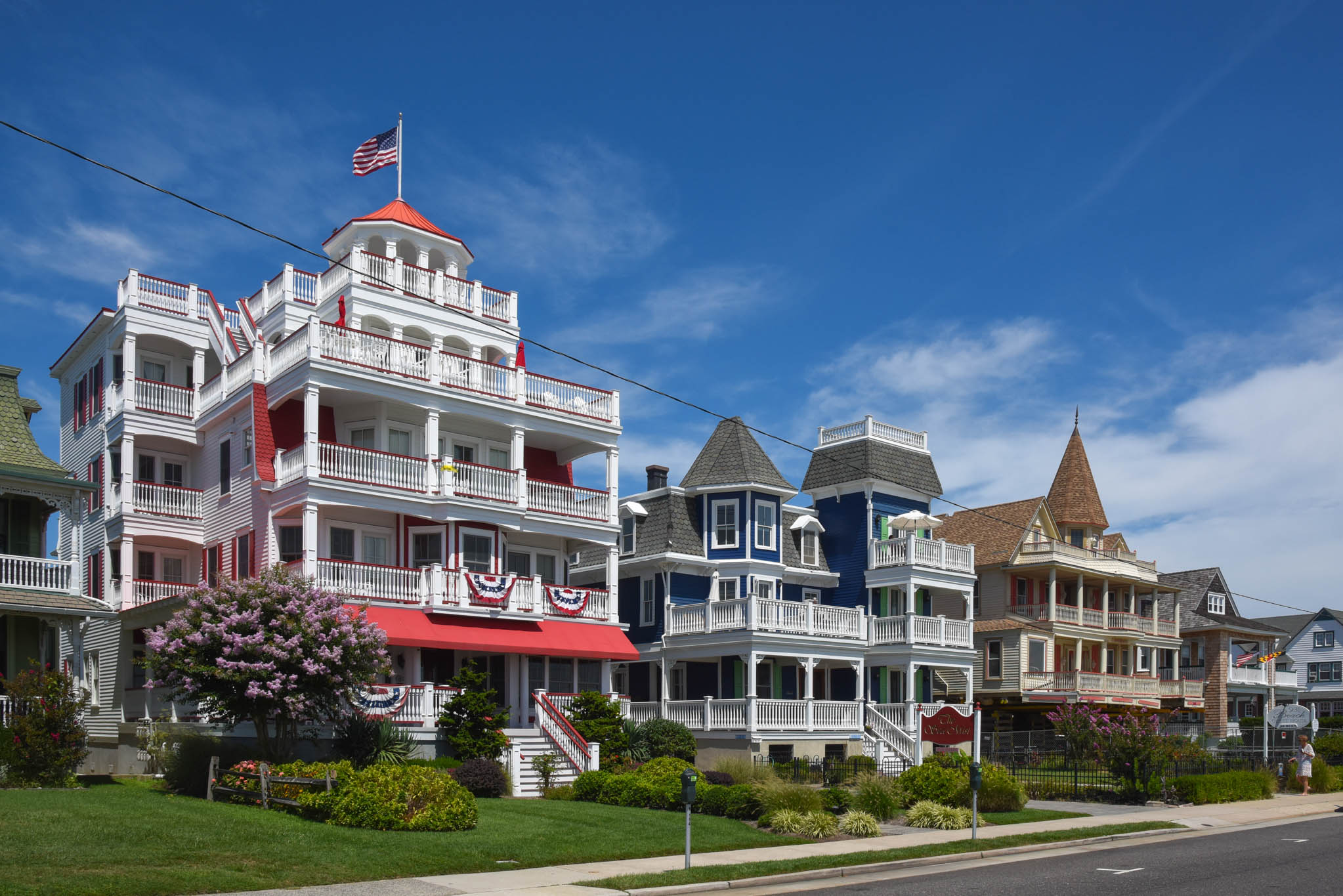 Homes along Beach Ave. standing Tall.