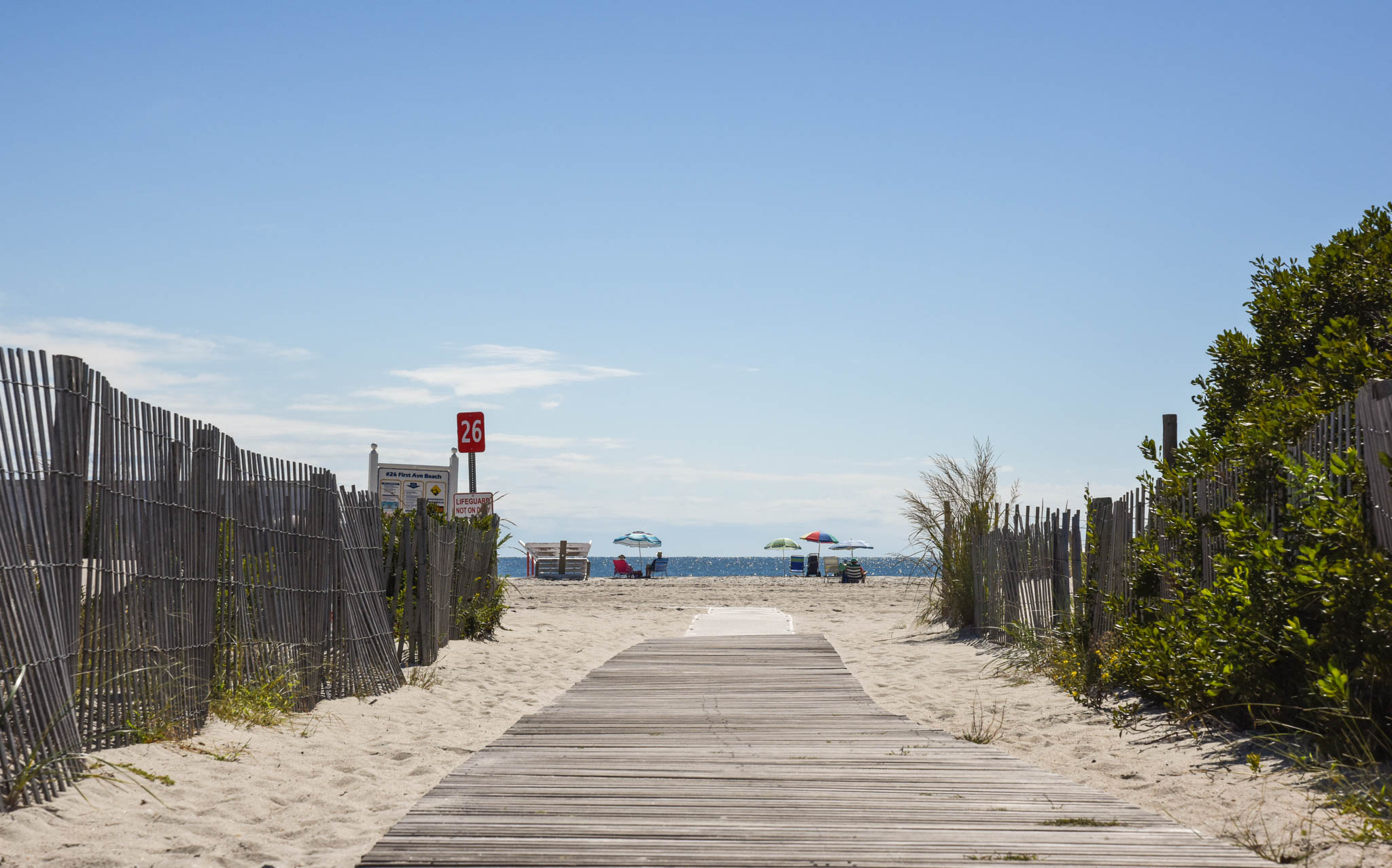 just about to walk to the beach