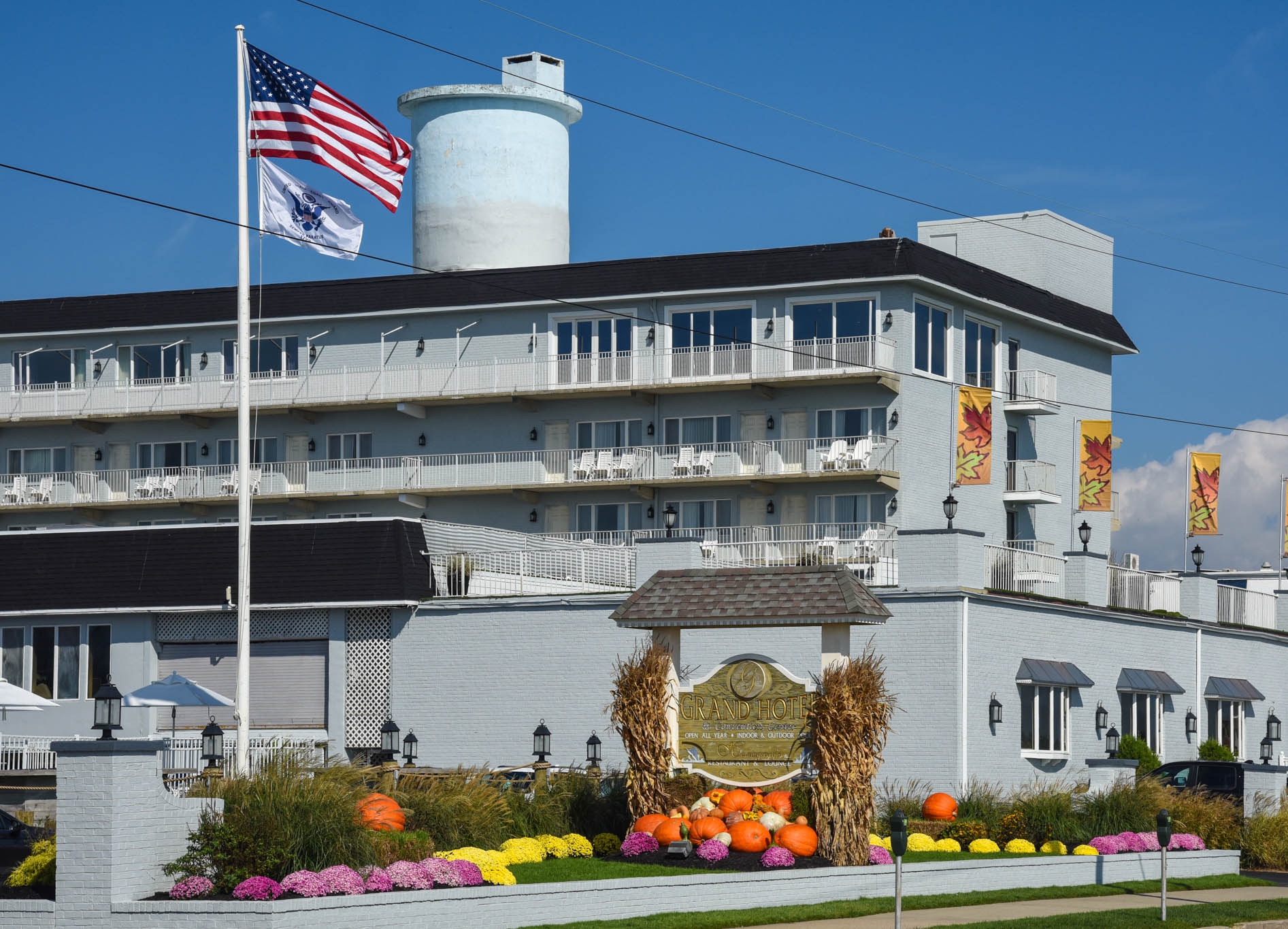 Pumpkins Everywhere at the Grand Hotel