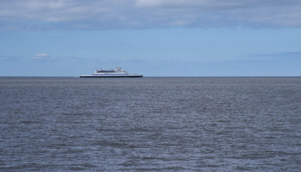 The Cape May Lewes Ferry on the way to Cape May