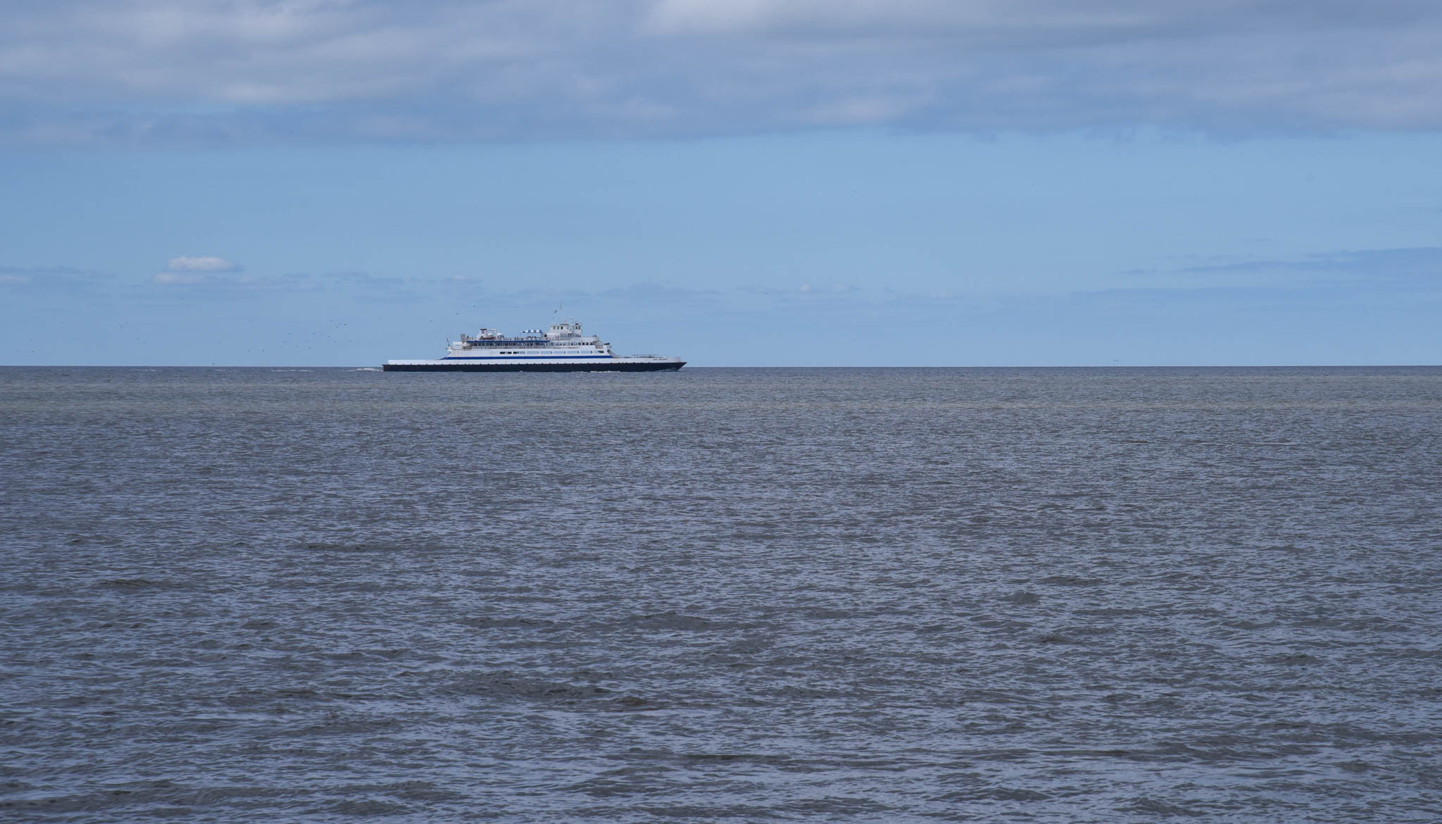 The Cape May Lewes Ferry on the way to Cape May