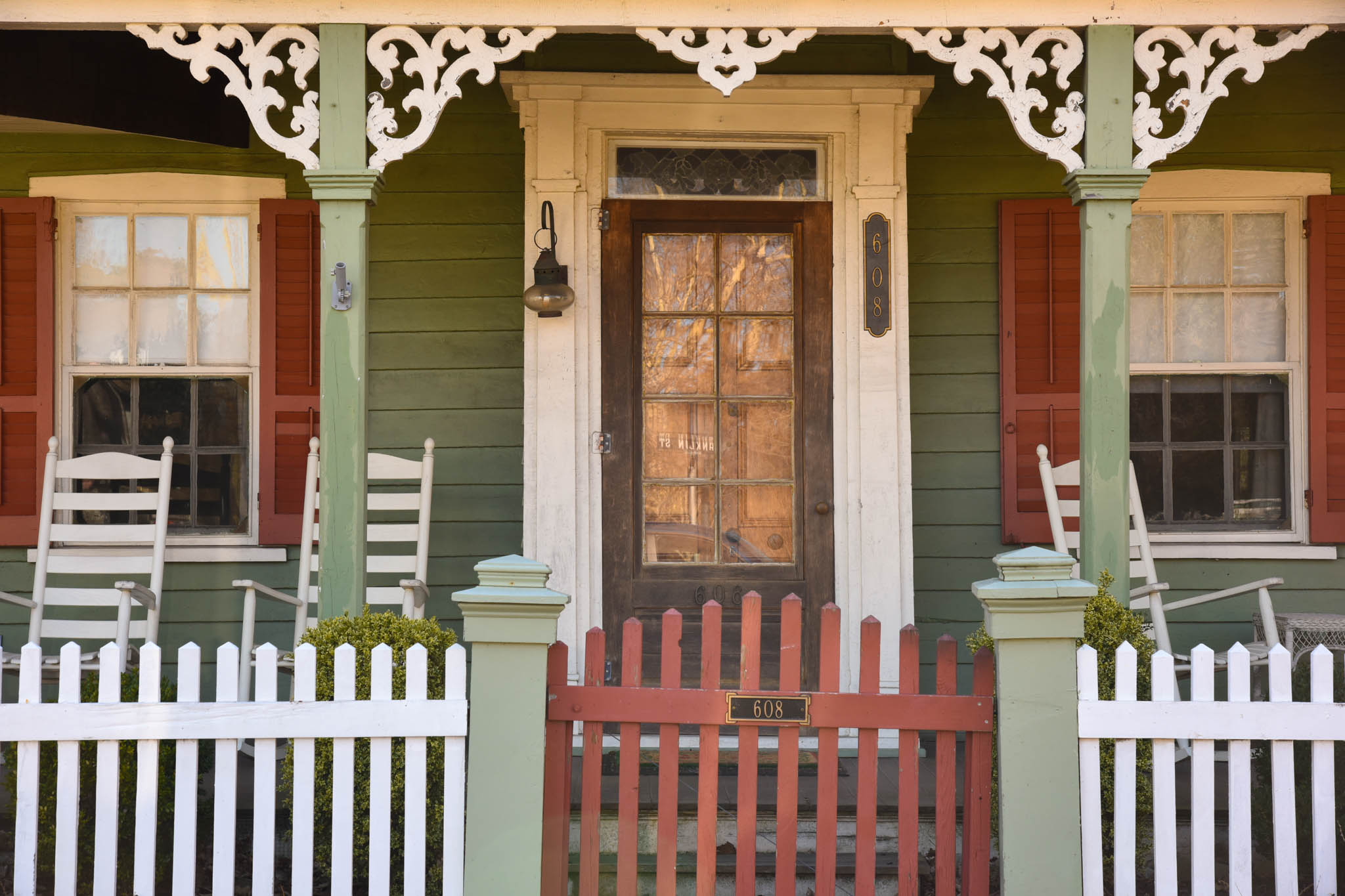 Front porch on Franklin