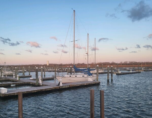 Morning at the docks