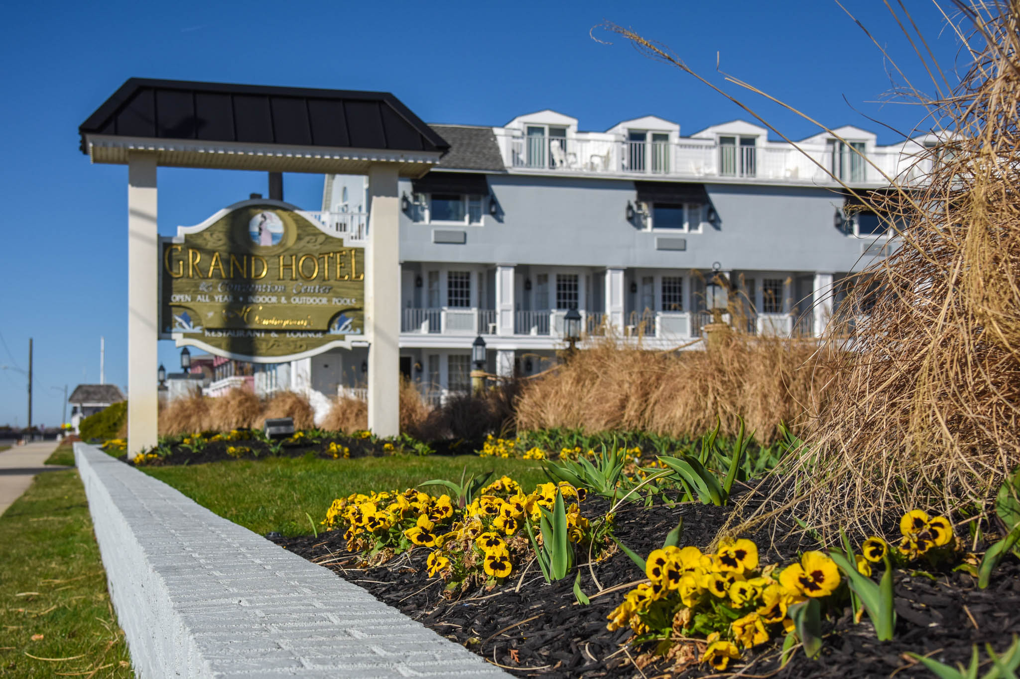 The Flowers Are Starting to Show at the Grand Hotel