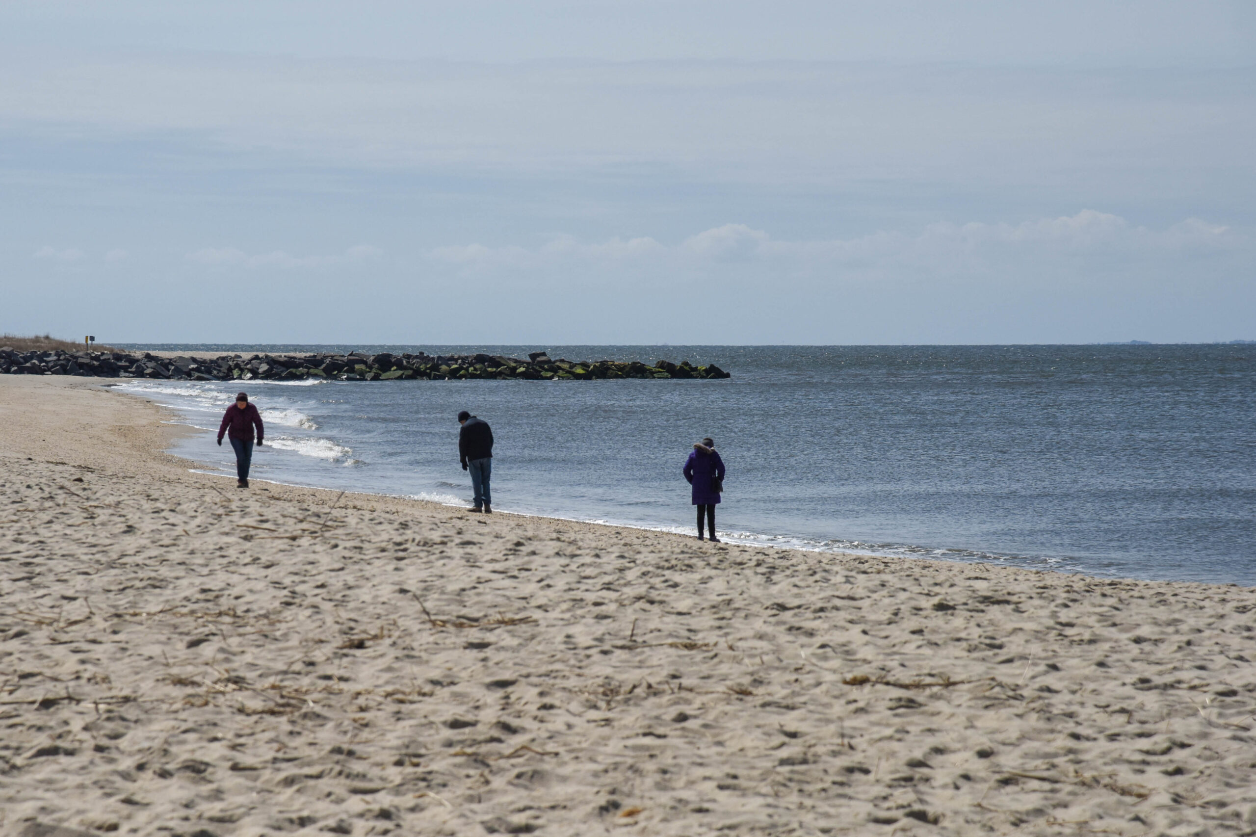 Looking for Diamonds at Sunset Beach