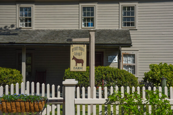 Everything Lovely Farm is located at the light before going over the West Cape May Bridge.