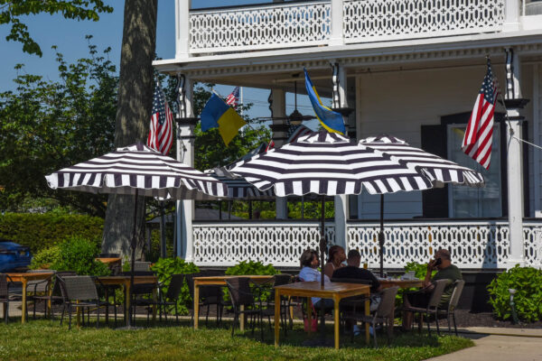 Afternoon Drinks at Elaine's Outside area.