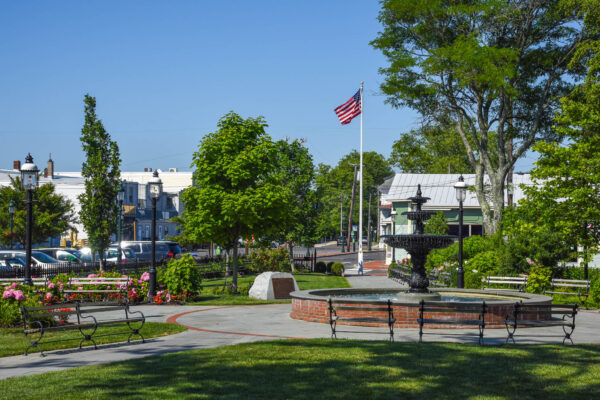 Cape May Rotary Park on a sunny morning