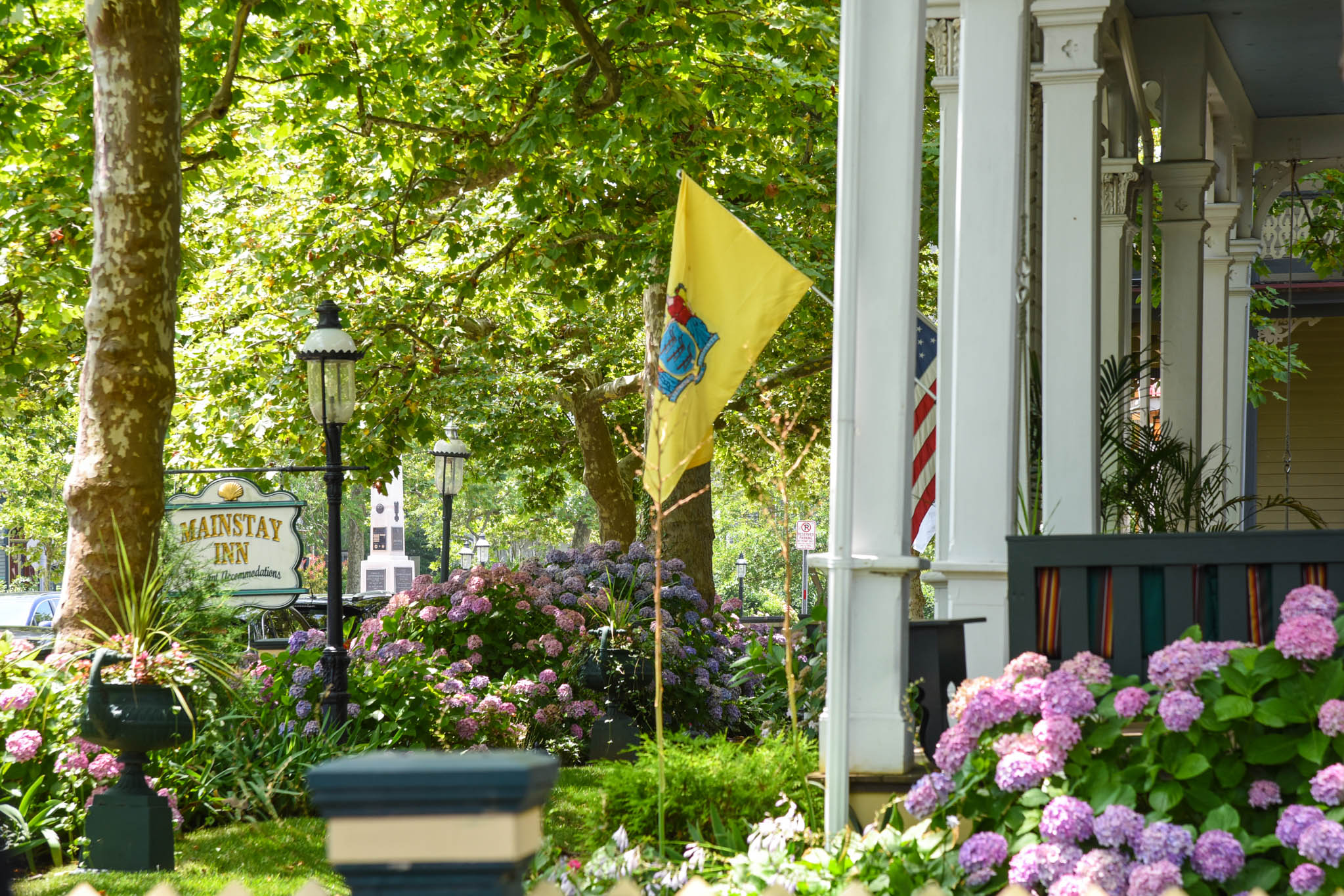 Shady View of the Mainstay inn