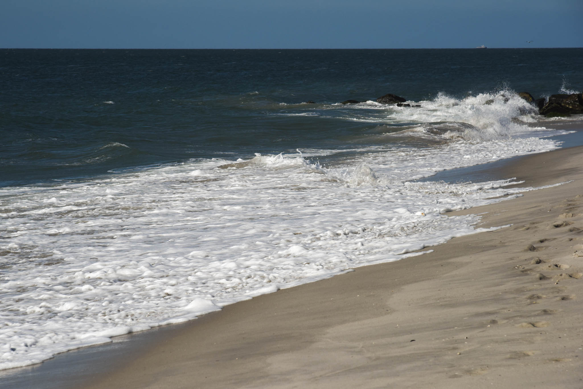 Small Waves along the beach