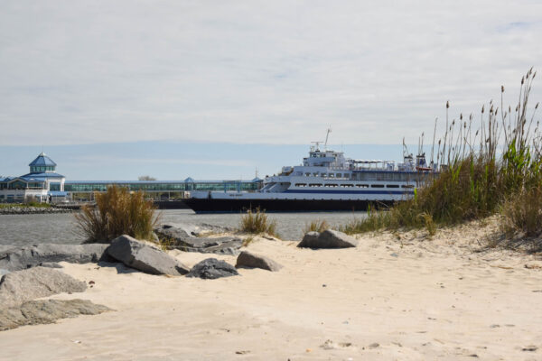 Cape May Lewes Ferry Heading Out