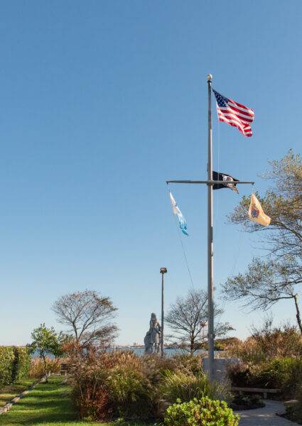 This is the Cape May Lost Fishermen's Memorial