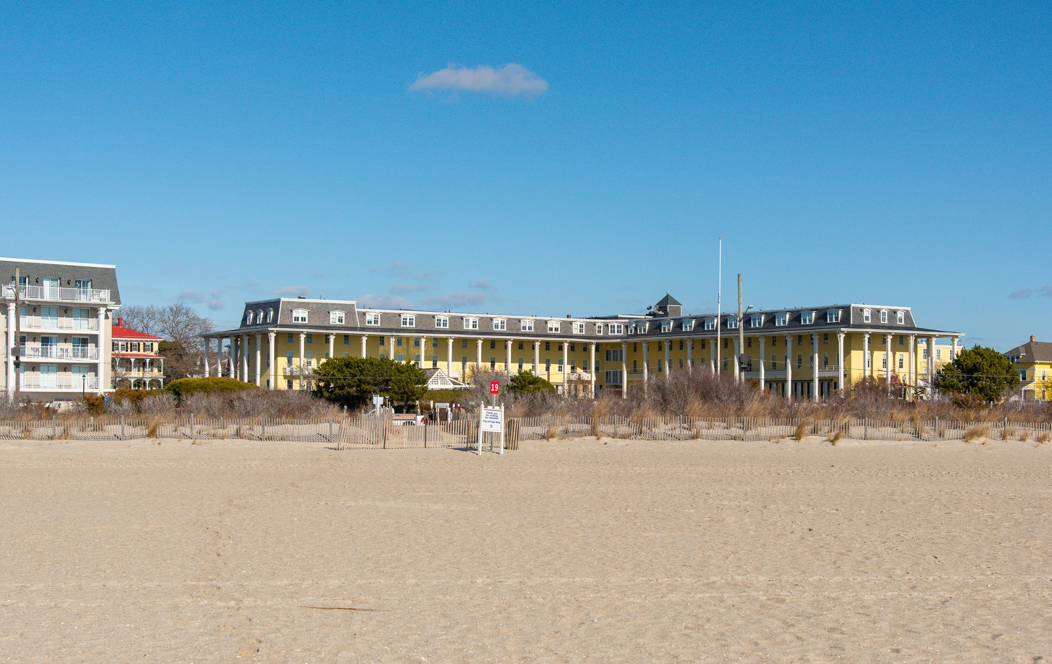 Congress Hall from the Beach