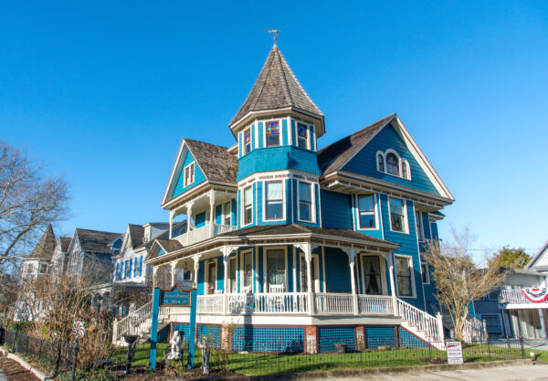 Judson Bennett House on a Blue Sunny Day