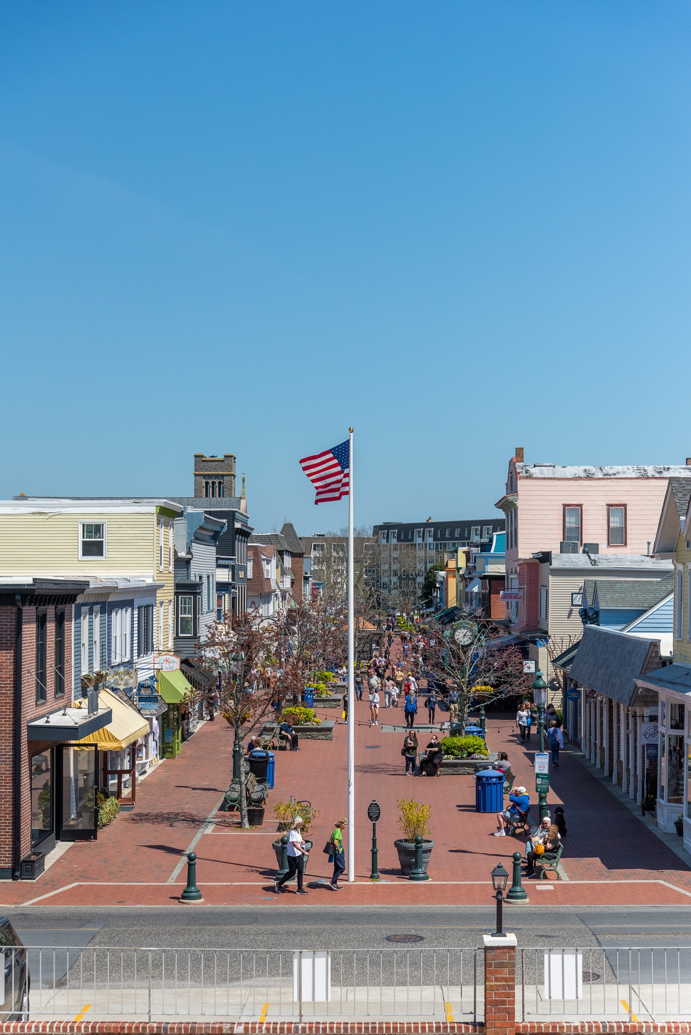 Washington Street Mall looking from The Victorian Hotel