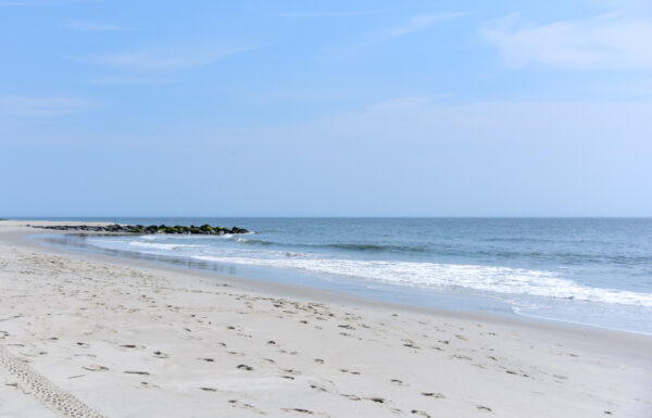 Sunny Day on the beach in Cape May