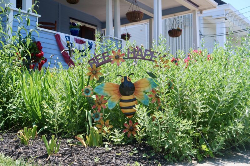 Garden decor in Cape May