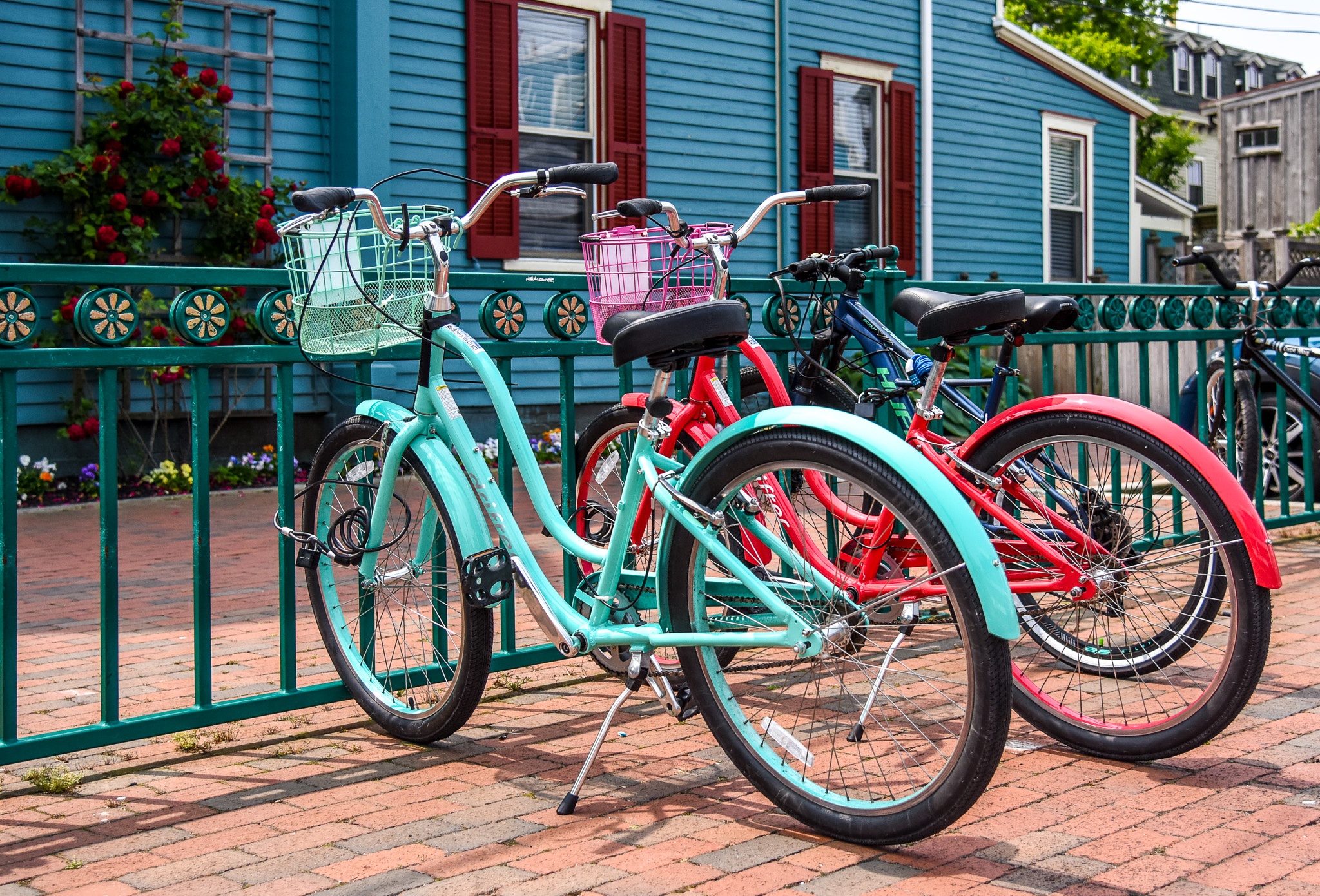 Best Parking Spot fro bikes on Carpenters Lane