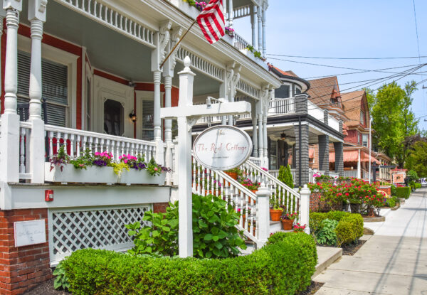 The Red Cottage on Jackson Street