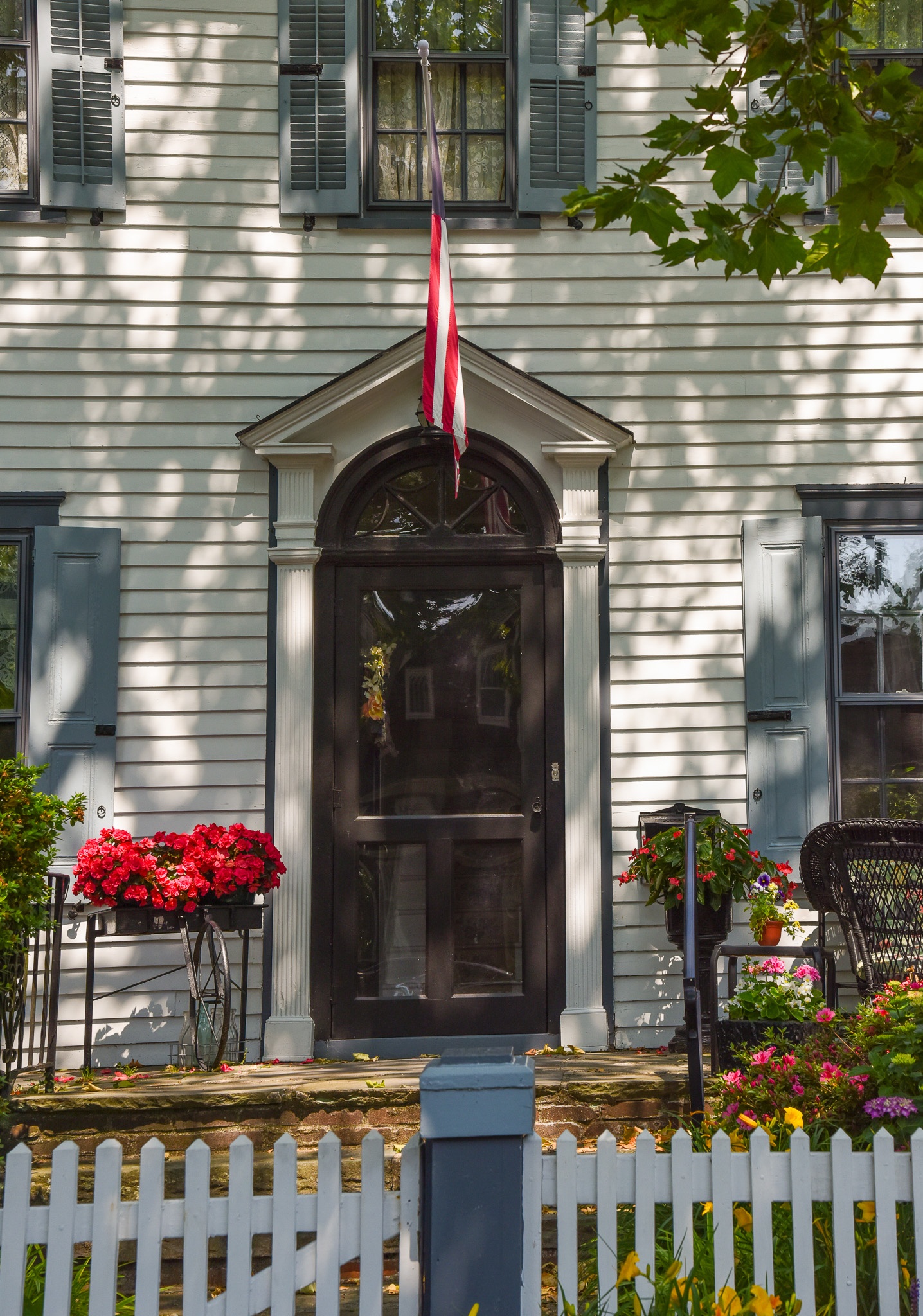 The Cherry House in the Afternoon