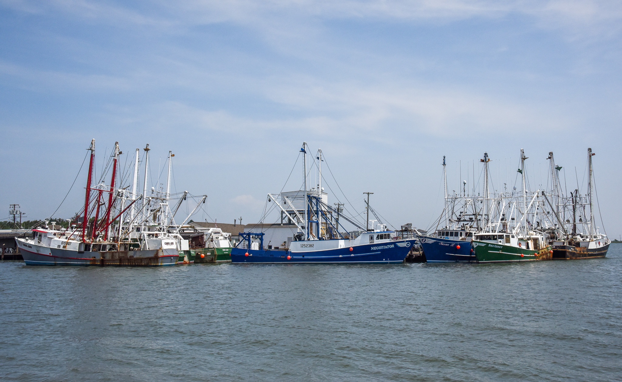 Fishing Boats at the Docks along The Lobster House