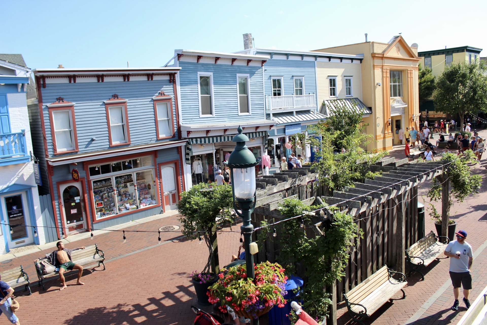 The Vivid Washington Street Mall Cape May Picture of the Day