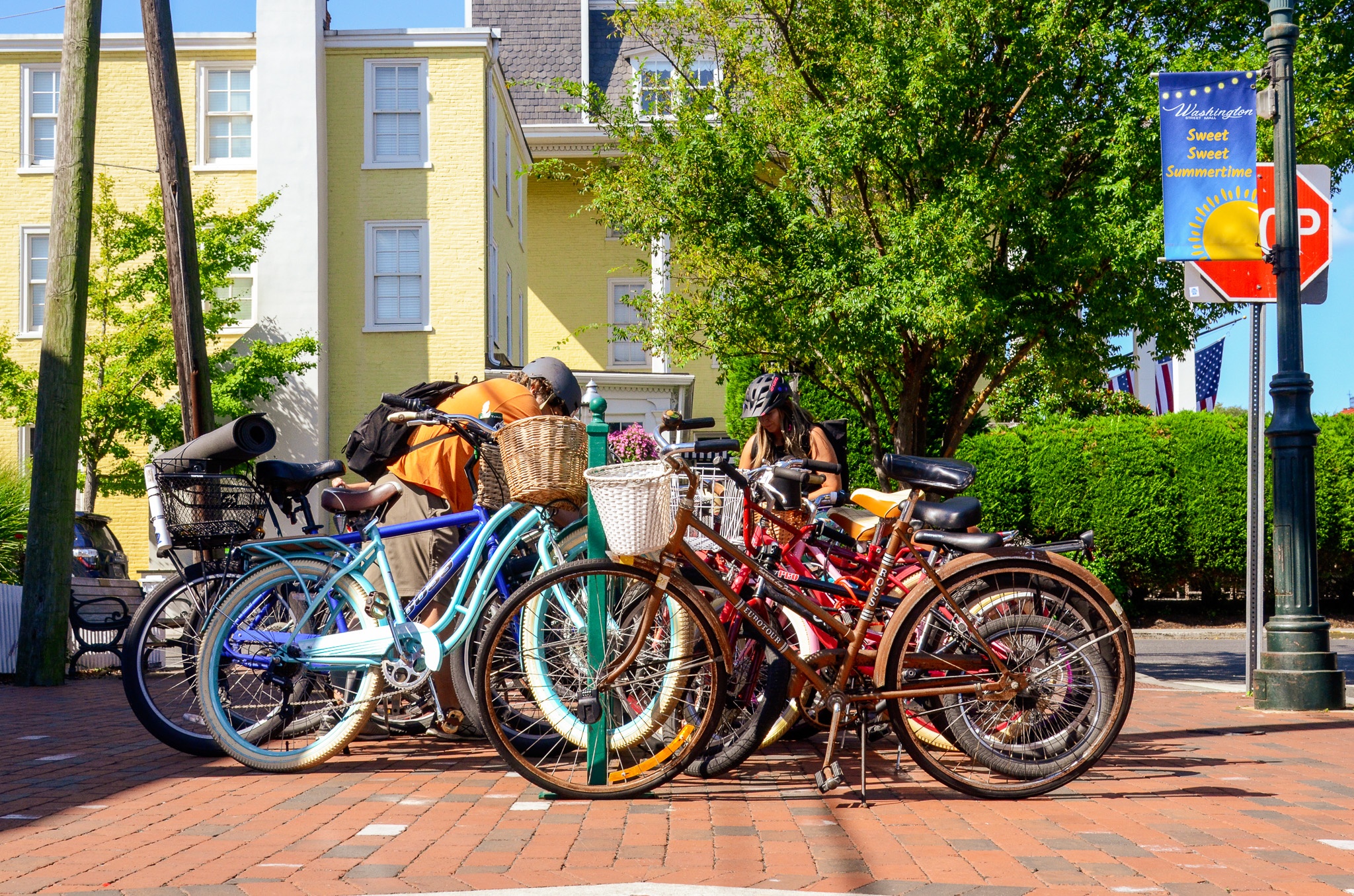 No More Spots for your bikes they are all taken 