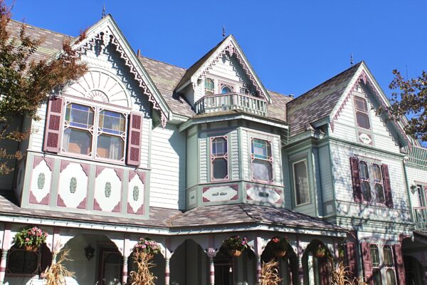 Stained Glass and Victorian Gables