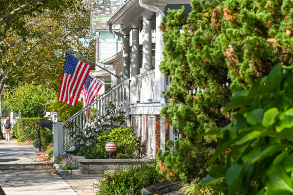 mindful adventure by walking the streets in Cape May