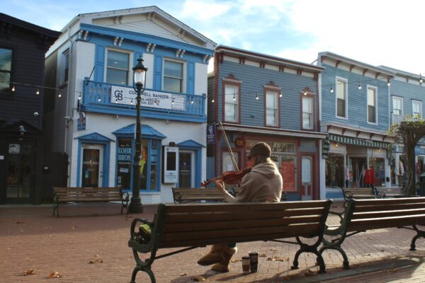 Afternoon Serenade on the Washington Street Mall