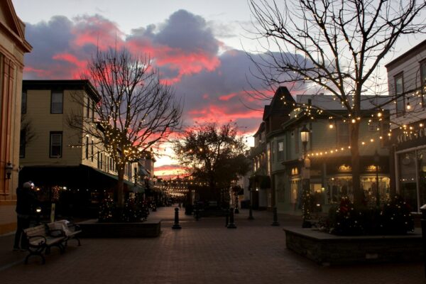 December Sunset On The Mall