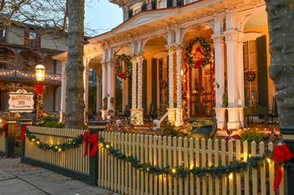 The Mainstay Inn with Holiday decor