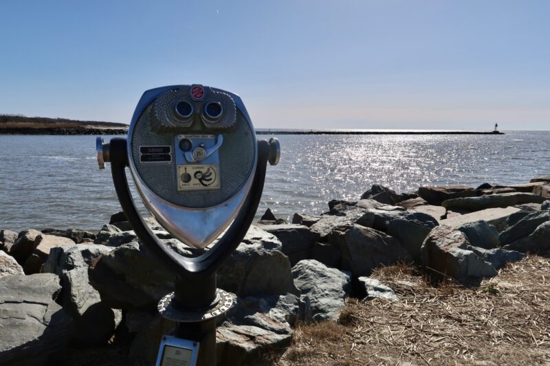 Tower viewer at the Delaware Bay
