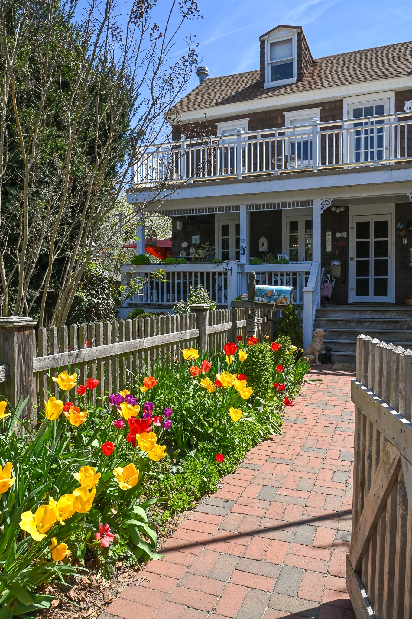 Spring Colors at the Highland House