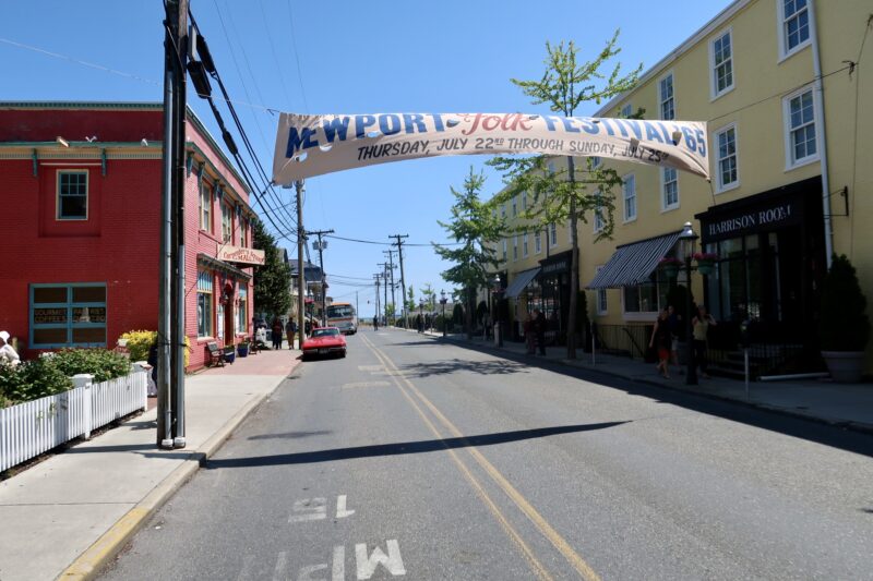 Perry Street set up for " A Complete Unknown" film