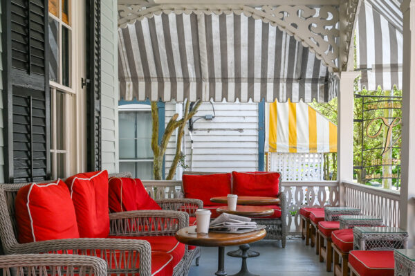 porch of the Virgina hotel