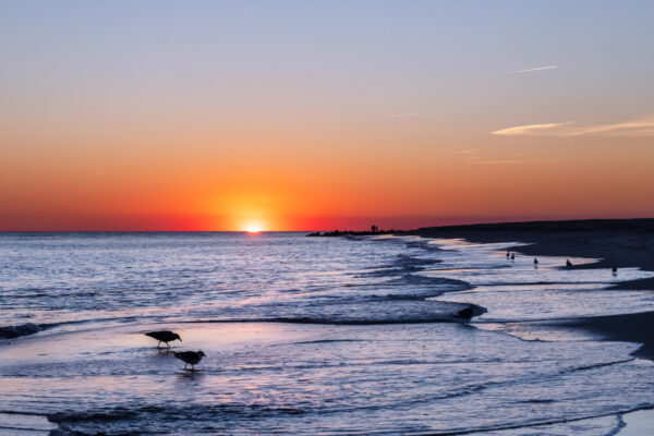 Clear Skies at Sunset