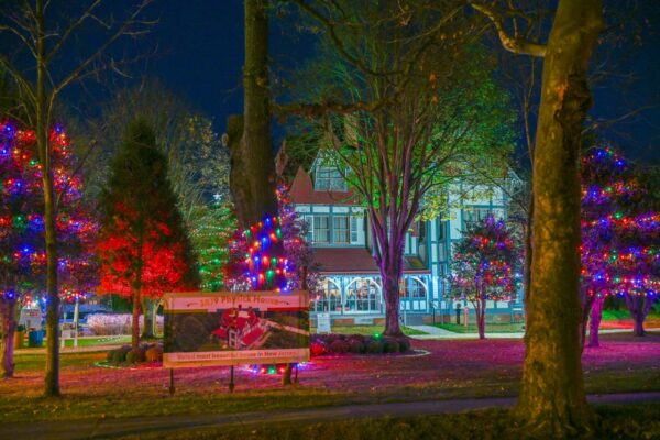 Christmas Lights at the Physick House