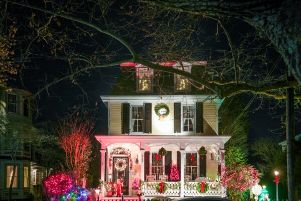 Holiday Lights on Washington Ave