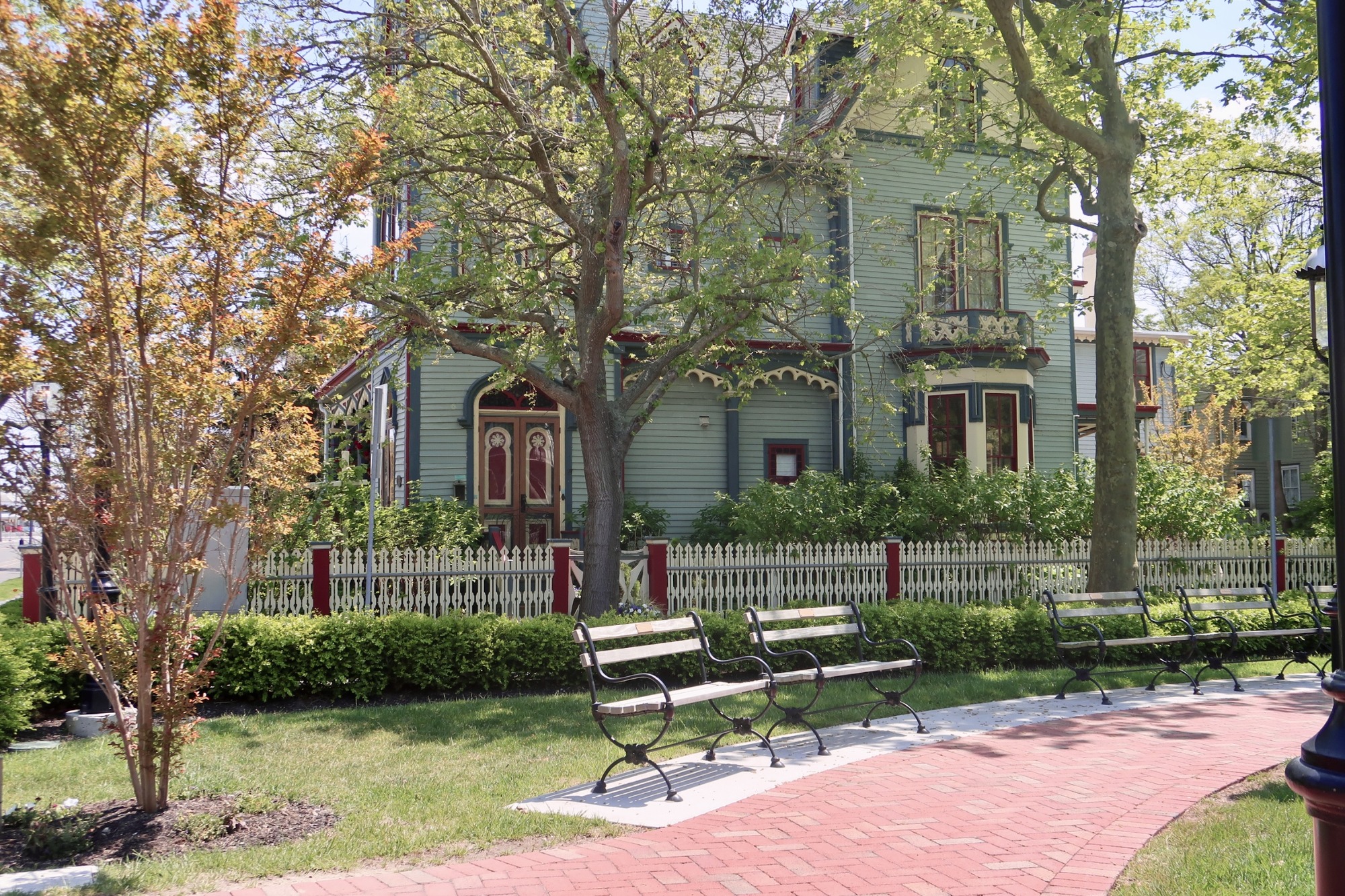 Benches at the park