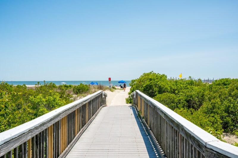 Heading to Poverty Beach