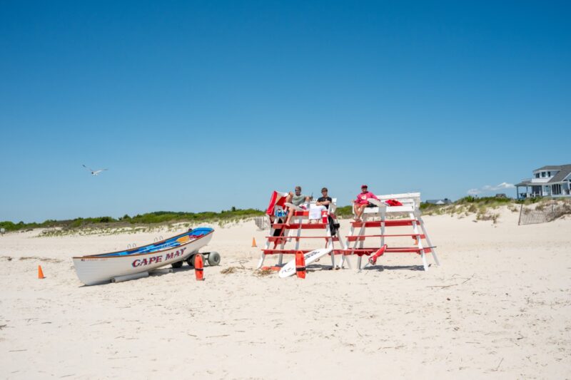 Cape May Lifeguards at the Cove