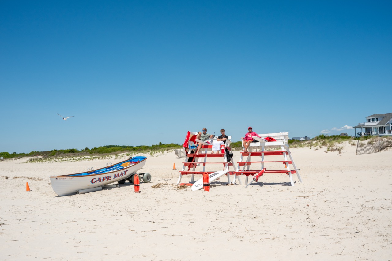 Cape May Lifeguards at the Cove