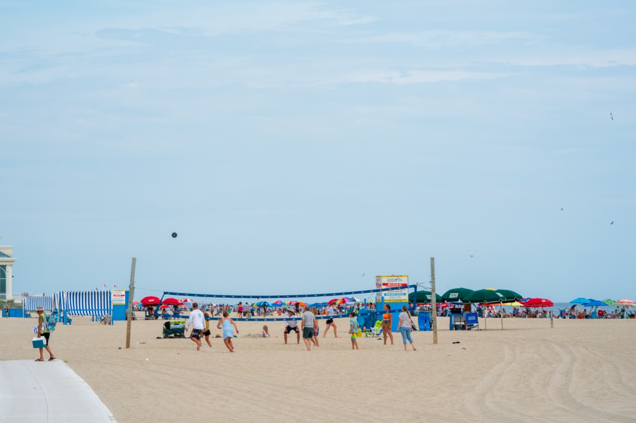 Beach Time on the beach in Cape May NJ