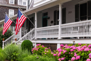 Flags and Flowers