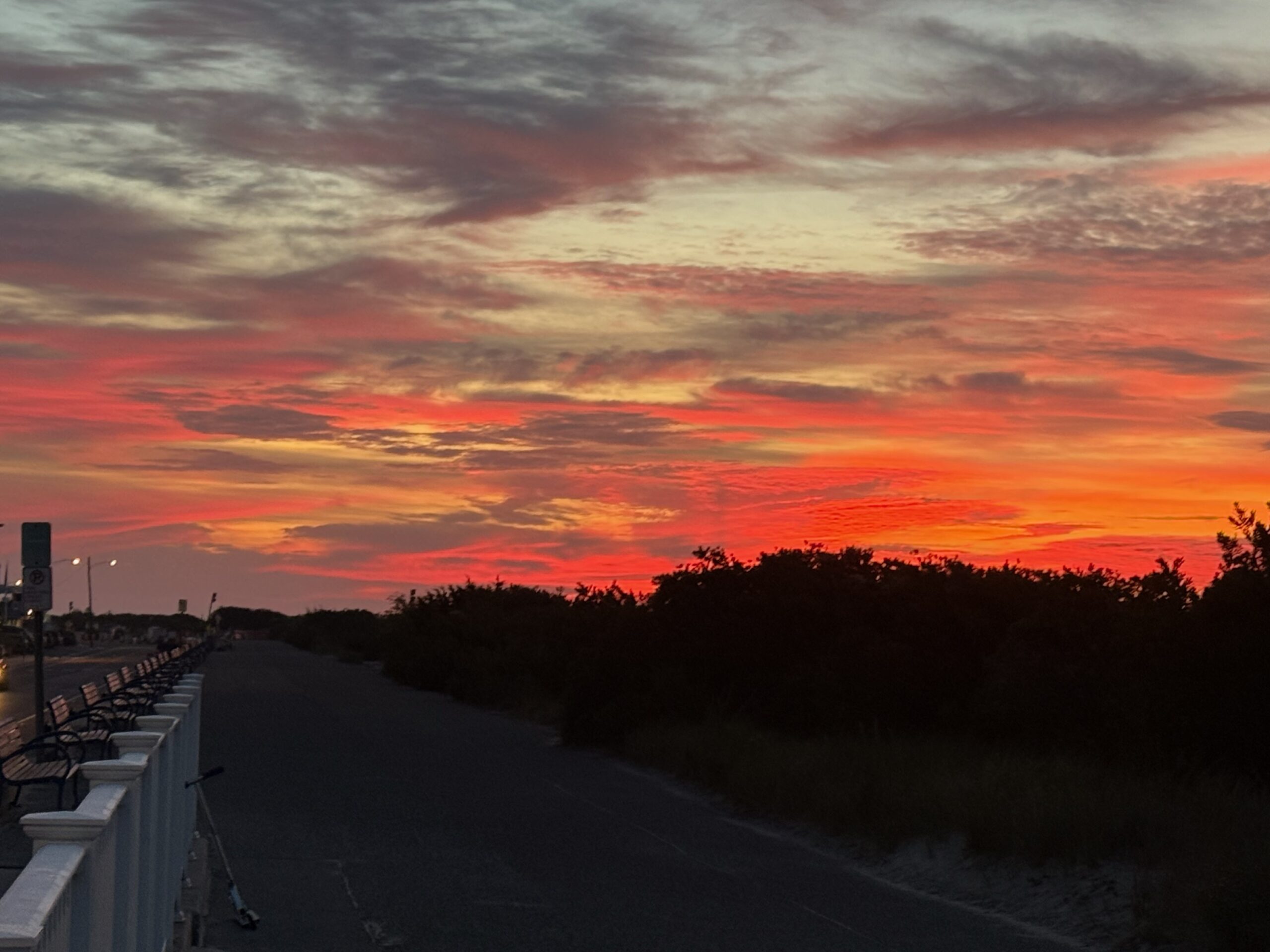 Sunrise in Cape May, New Jersey.