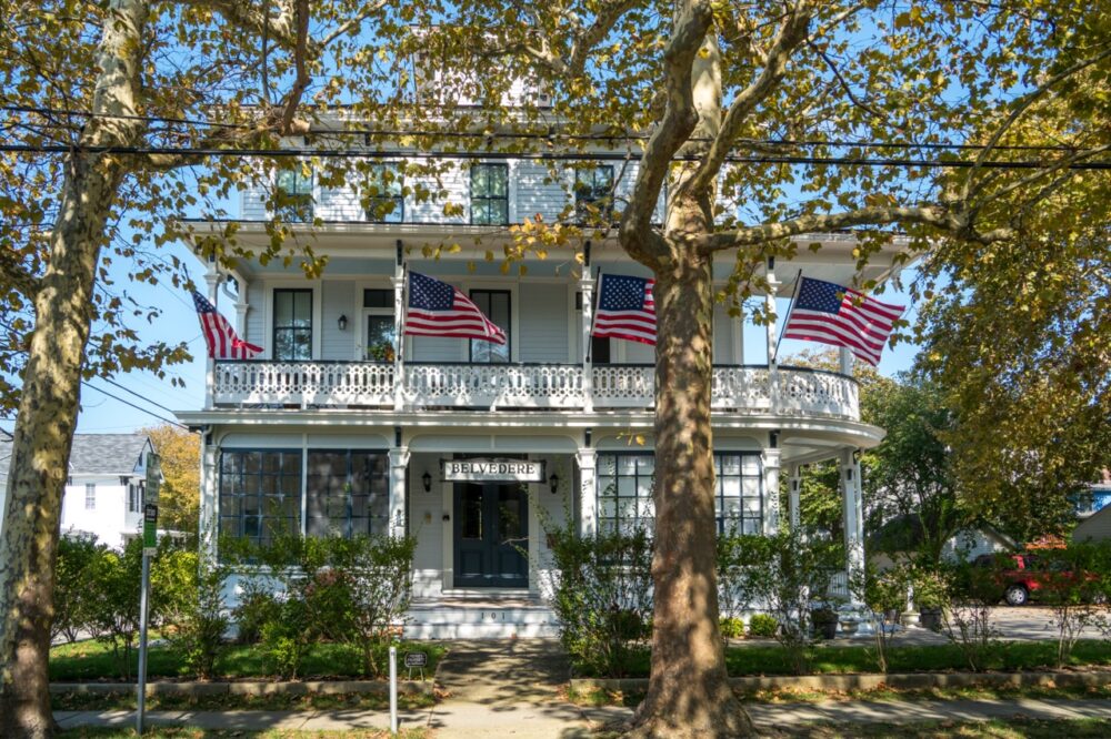 The Belvedere on a Fall Morning