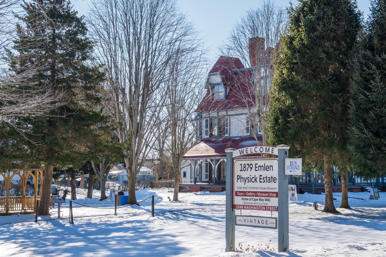 Feels Like Winter at the Emlen Physick Estate